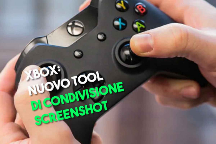 Nuovo tool xbox per condividere screenshot