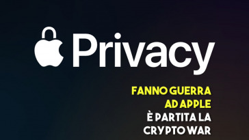 CRYPTO war per la privacy contro apple