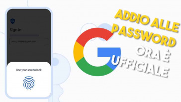 google dice addio alle password