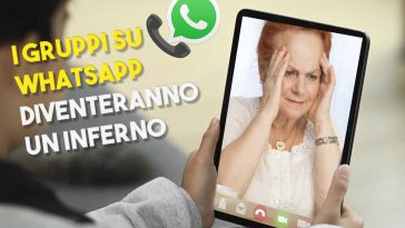 Arriva la funzione rovina gruppi whatsapp