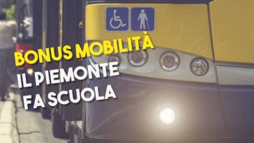 Bonus mobilità piemonte