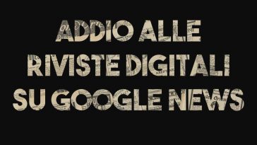 addio alle riviste digitali