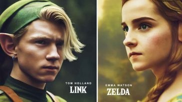 holland e la watson nel film di zelda