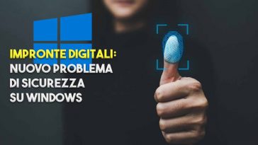 nuovo problema di sicurezza su windows e impronte digitali windows hello