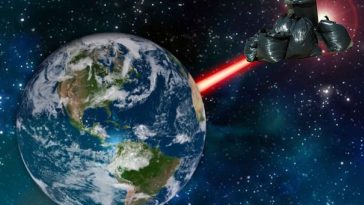 far fuoco sui rifiuti spaziali con dei laser