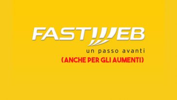 fastweb aumenti in arrivo