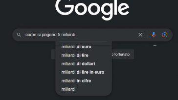 ricerca google