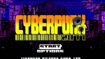 cyberpunk 2077 demake