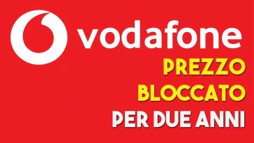 prezzo bloccato per due anni su vodafone bronze