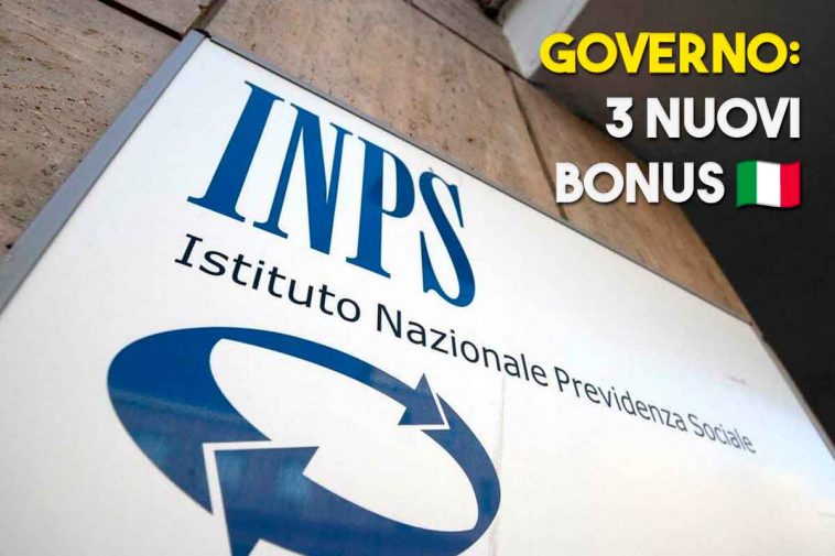 3 Nuovi bonus del governo
