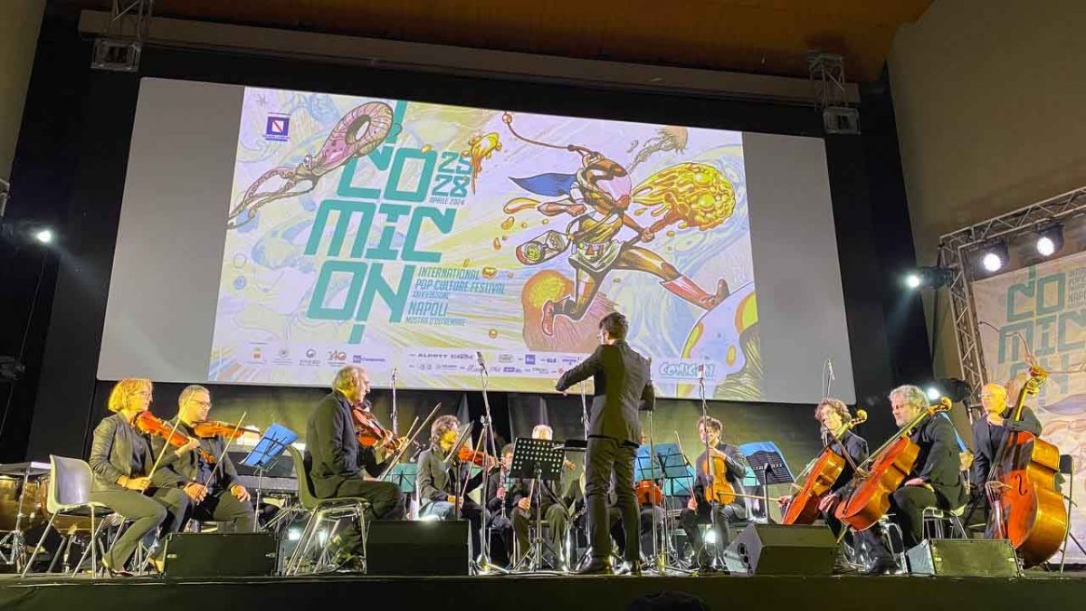 La Nuova Orchestra Scarlatti esegue le musiche di Hitoshi Sakimoto al Napoli Comicon 2024