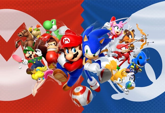 mario e sonic ai giochi olimpici