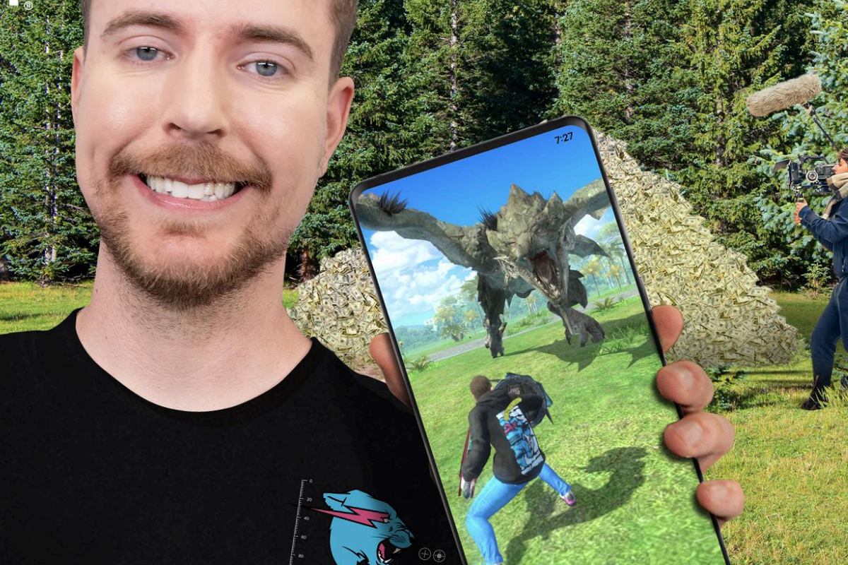 MrBeast collabora con Monster Hunter Now