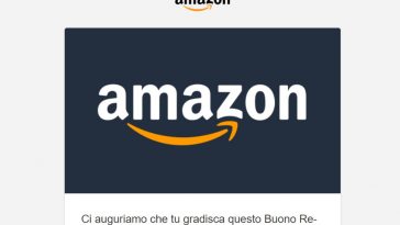 Amazon regala buoni