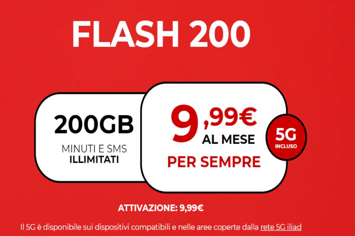 Nuova offerta Iliad