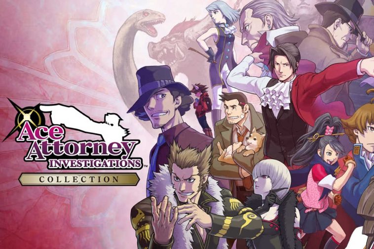 copertina ace attorney investigations collection