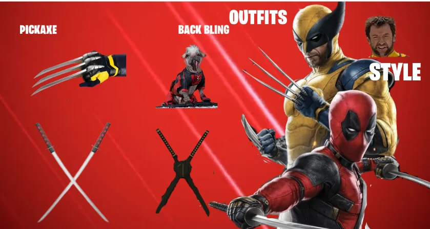 Deadpool wolverine fortnite