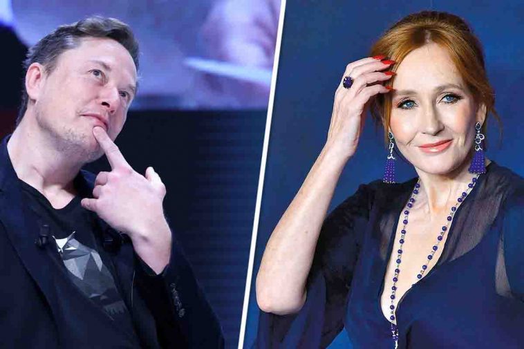 Elon Musk e J.K. Rowling