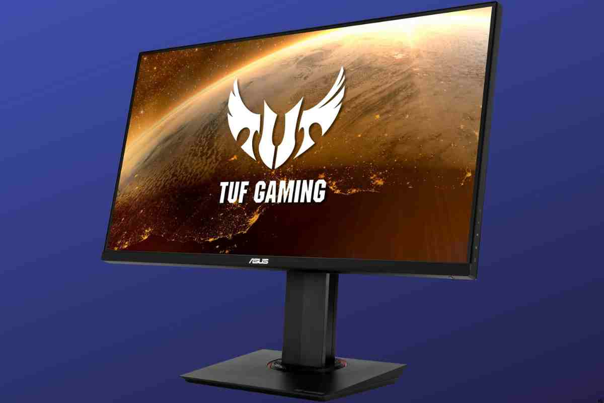 Asus Tuf Gaming monitor foto laterale