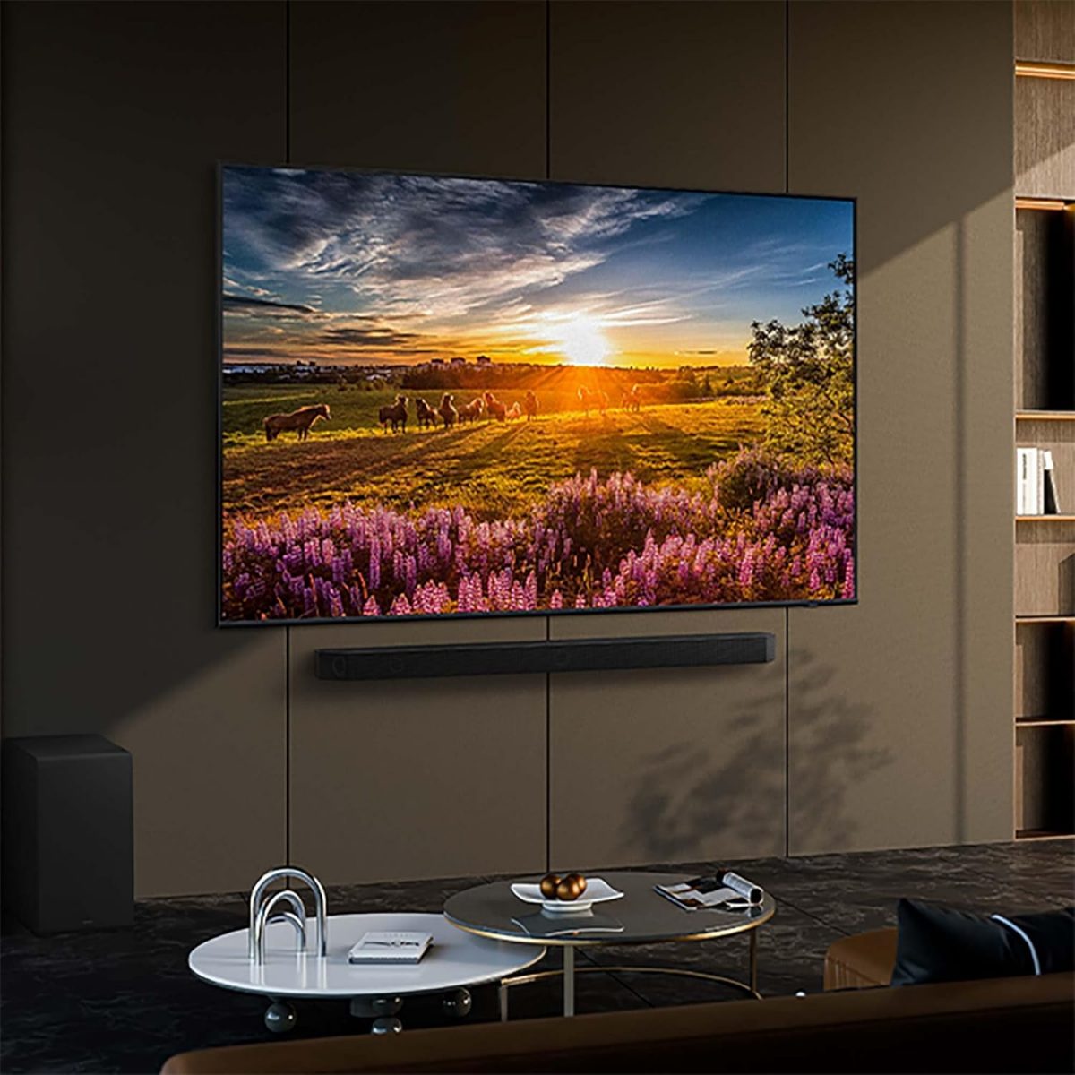 smart tv samsung con soundbar