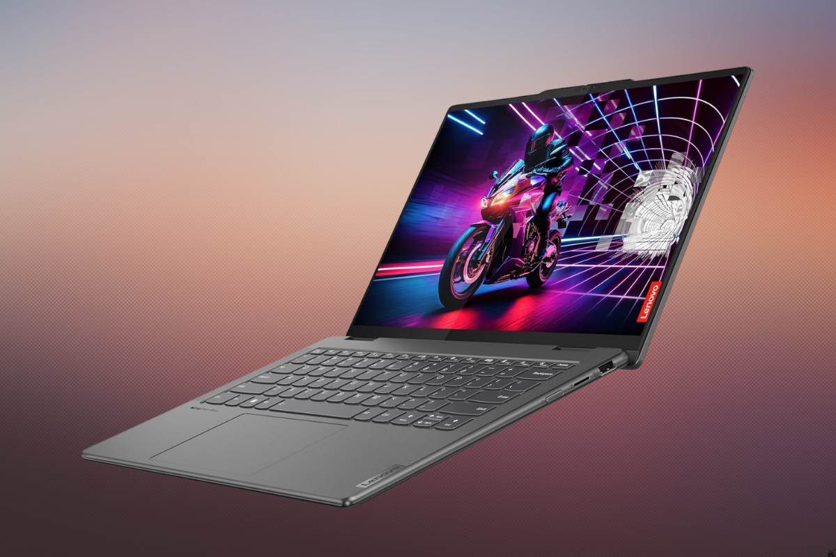 Lenovo yoga 7 aperto