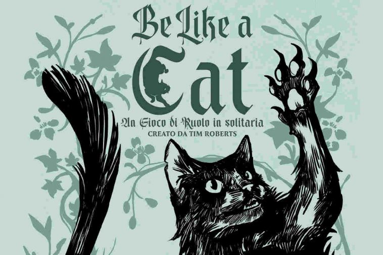 be like a cat gdr copertina con gatto e logo