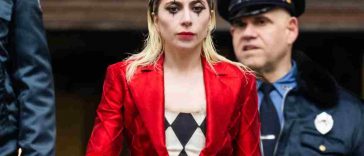 Lady Gaga nei panni di Harley Quinn