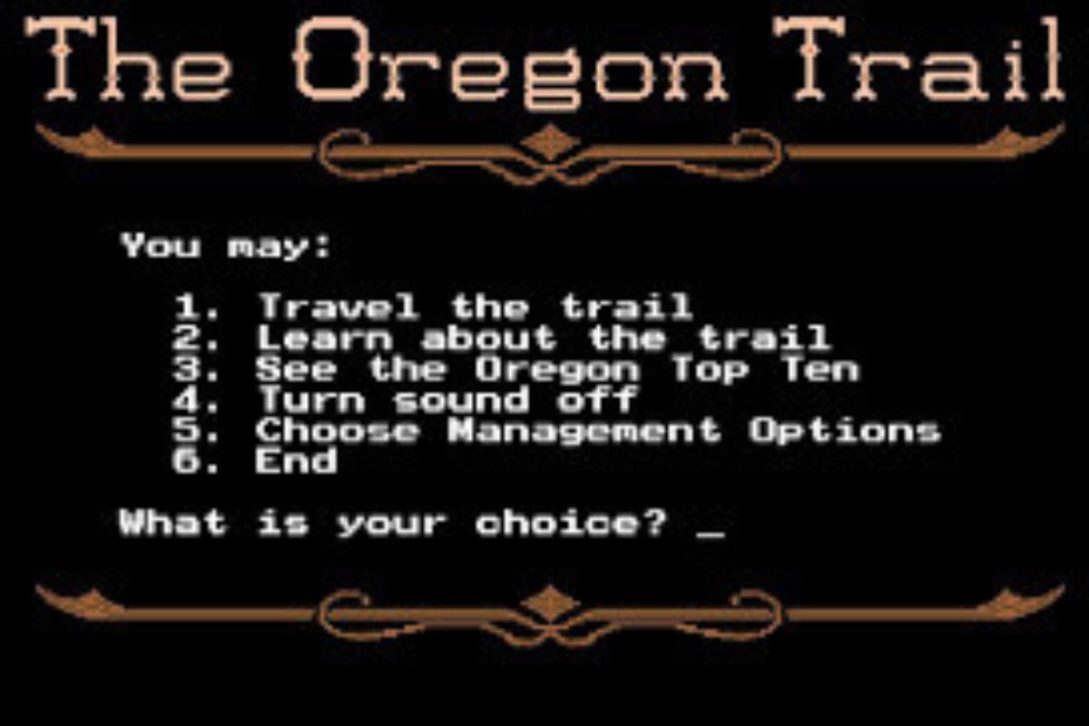 oregon trail screenshot