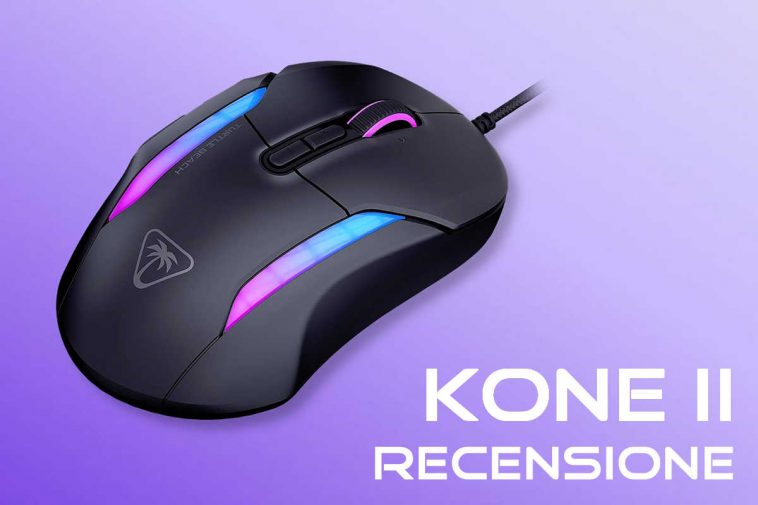 kone II mouse gaming turtle beach recensione copertina