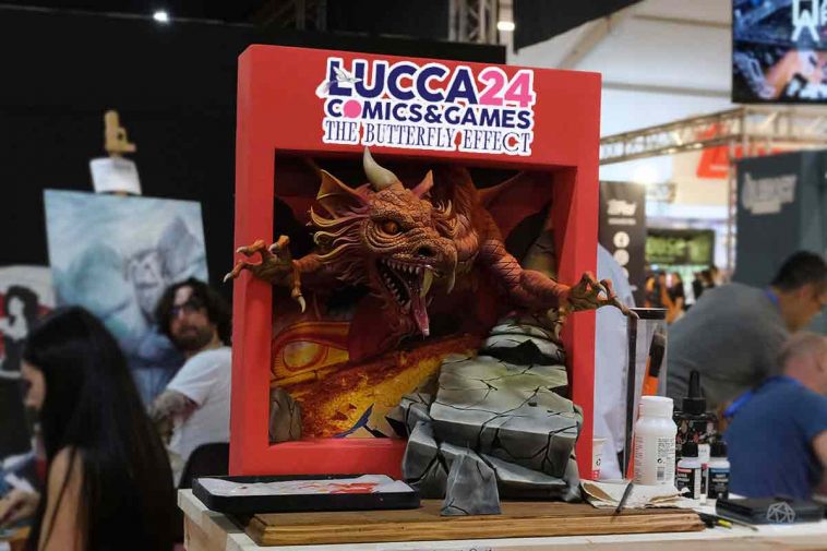 miniatura drago lucca comics & games 2024