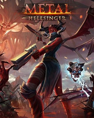 locandina e copertina del gioco: Metal: Hellsinger