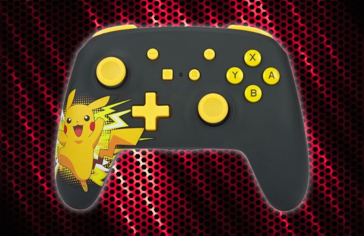 nintendo switch pro controller pikachu