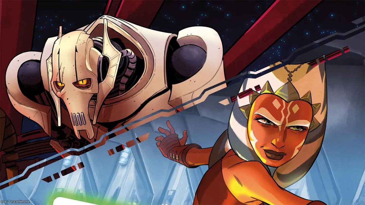 Il Generale Grevious e Ahsoka Tano di Star Wars