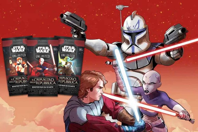 Star Wars Unlimited il Crepuscolo della Repubblica