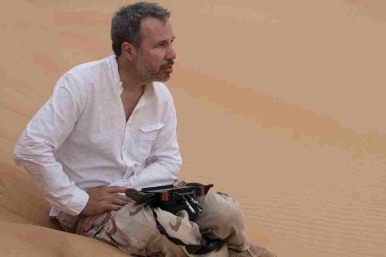 Denis Villeneuve sul set di Dune