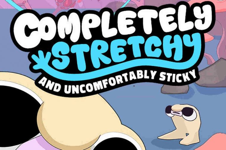 completely stretchy copertina logo personaggi