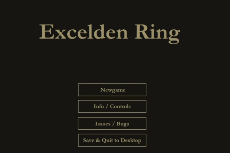 Elden Ring Excel