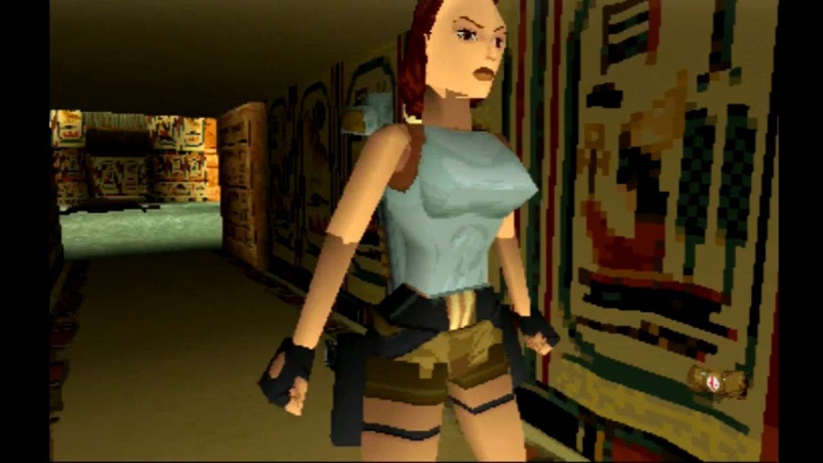 Lara croft ps1