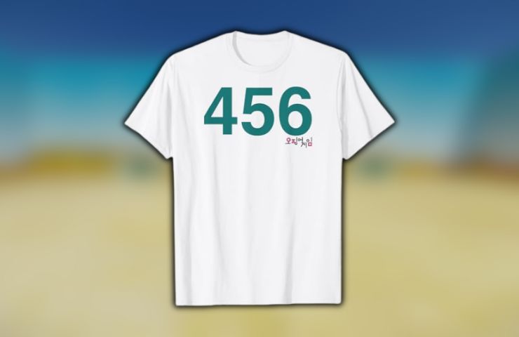 maglia 456 squid game