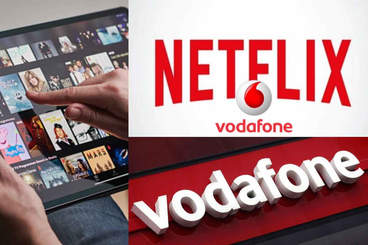 Logo Netflix e Vodafone: addio all'accordo