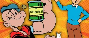 popeye tintin fine copyright