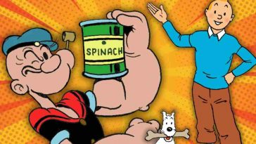 popeye tintin fine copyright